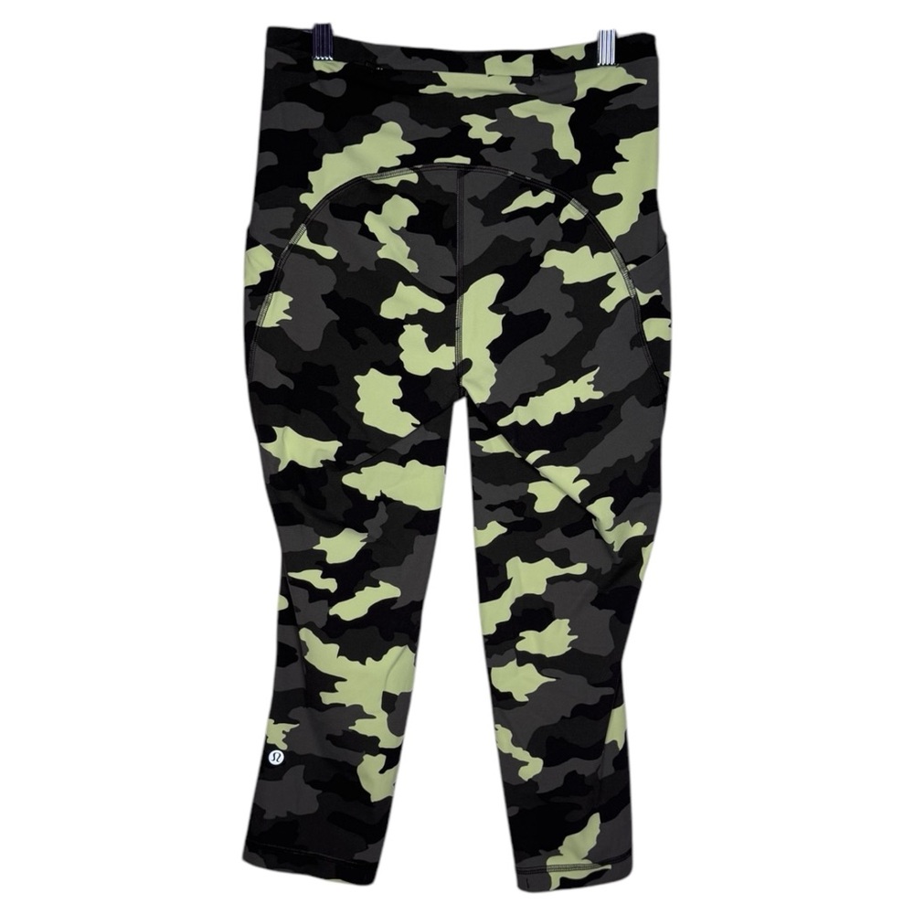 Lululemon | Swift Speed High-Rise Crop 21” Heritage Camo | Size 6 | EUC - Picture 2 of 4